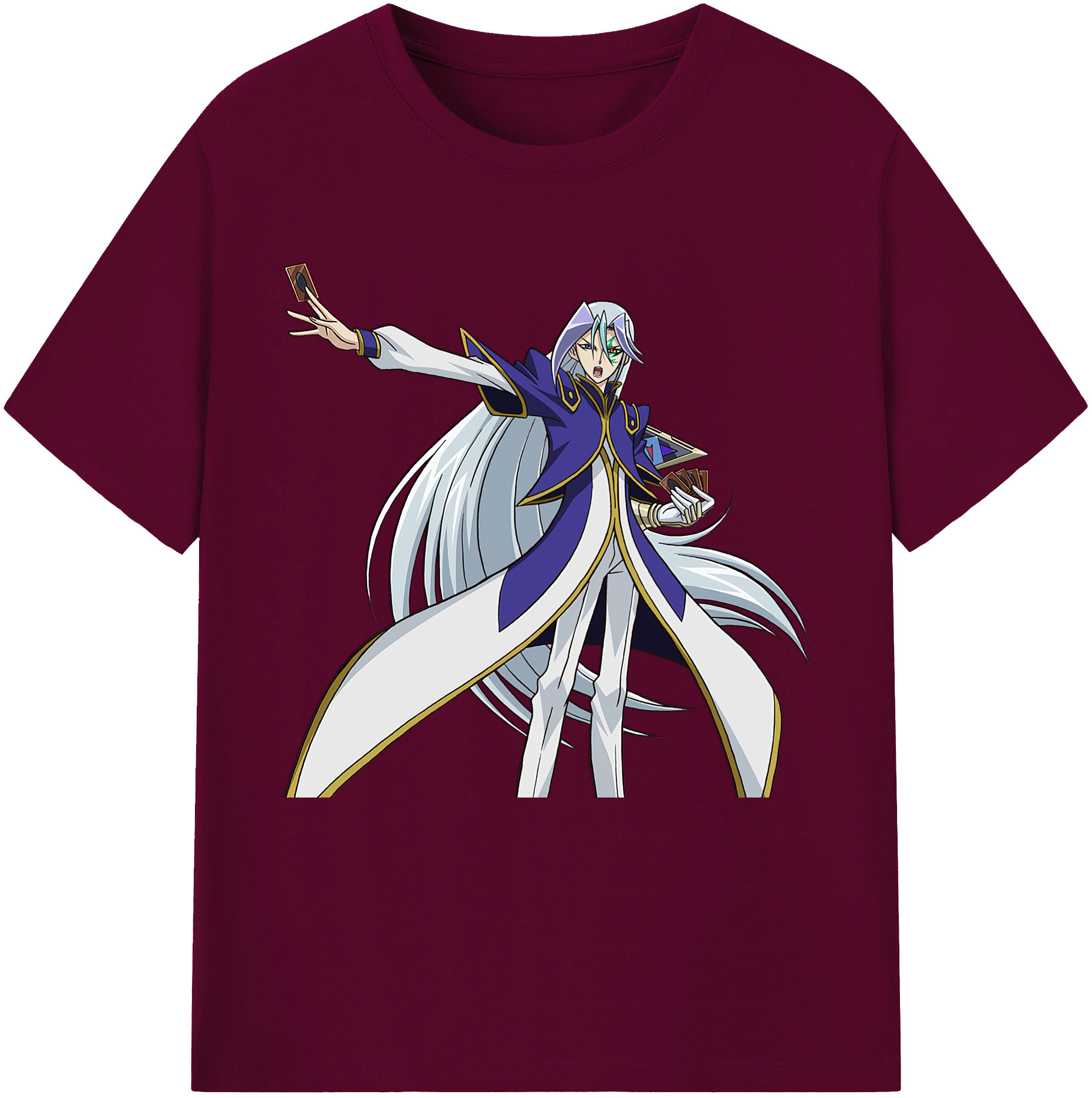 （画像用） 遊☆戯☆王 Yu-Gi-Oh! レディースカジュアルプリントTシャツ（綿100％）